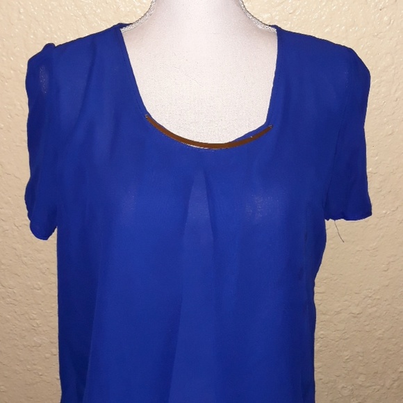 Liv a girl blue blouse top - Picture 2 of 5